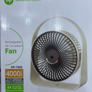 DP - RECHARGEABLE AIR FAN - DP-7652
