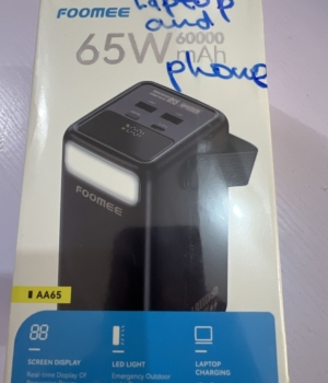 FOOMEE 65W 60000 mAh (PHONE/LAPTOP)