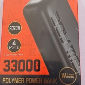 NEW AGE POWER BANK-33000 MAH (LONG & SHORT)