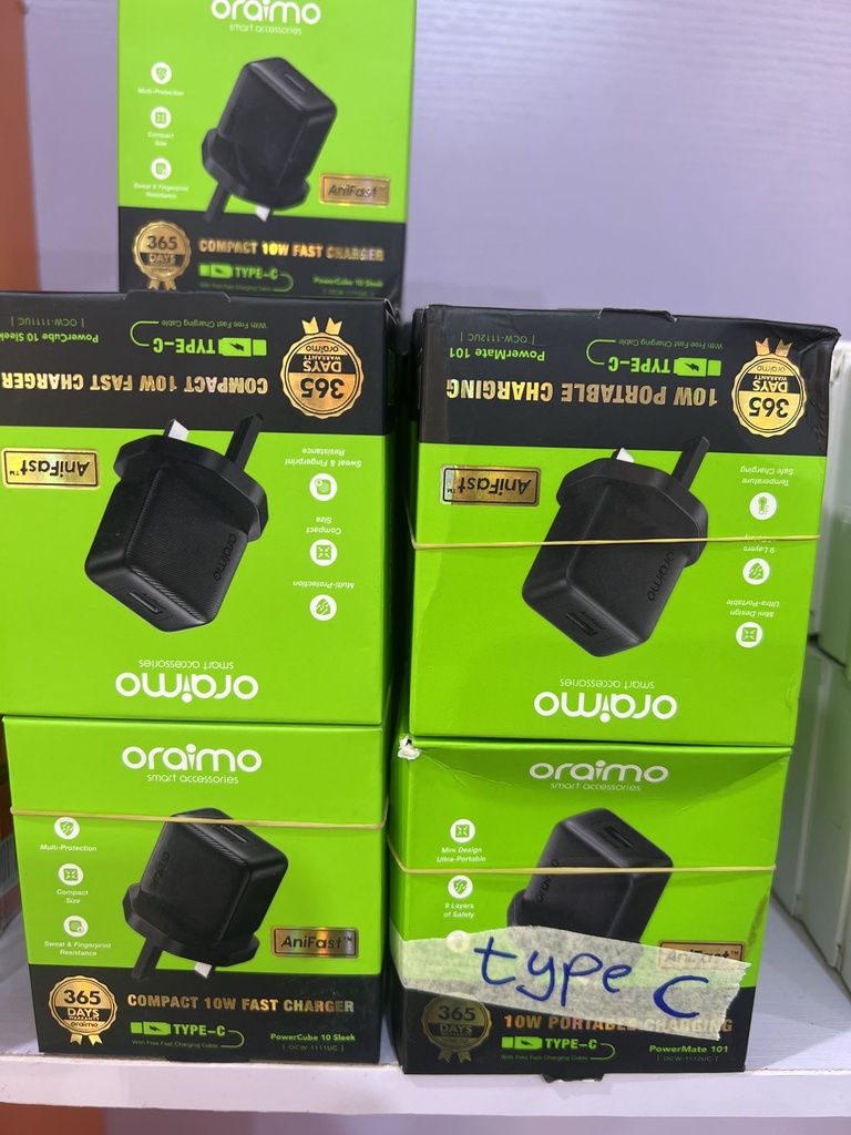 ORAIMO TYPE-C CHARGER (OCW-1112UC)