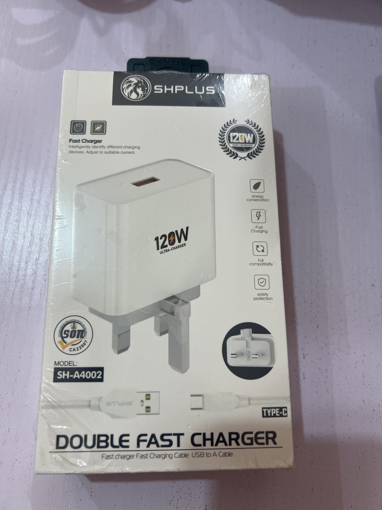 SHPLUS CHARGER 4USB PORT TYPE-C SH-A5007T
