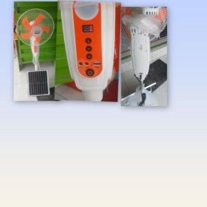 KTJ SOLAR FAN WHITE 16 INCHES