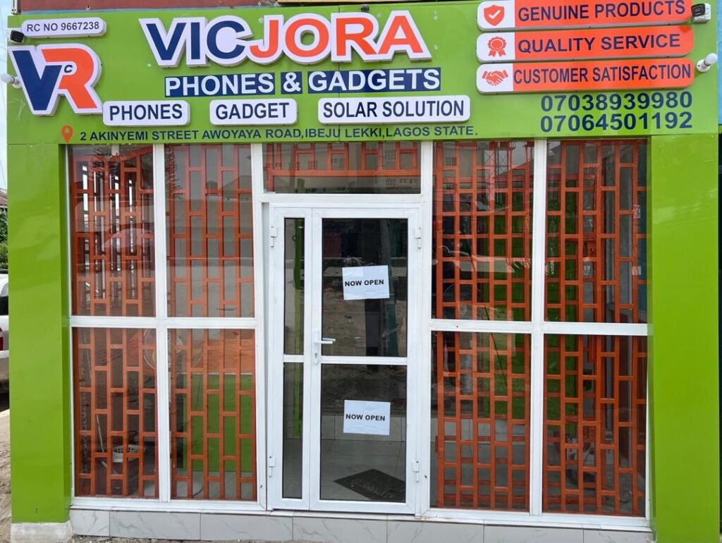 Vicjora physical shop